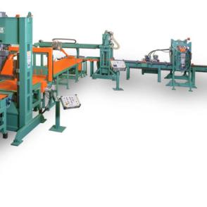 Ligne de clivage automatique pour pavés éclatés granit - Cliveuse Steinex 
