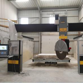 Débiteuse numérique 5 axes diam. 1400 - Omag Area 1400