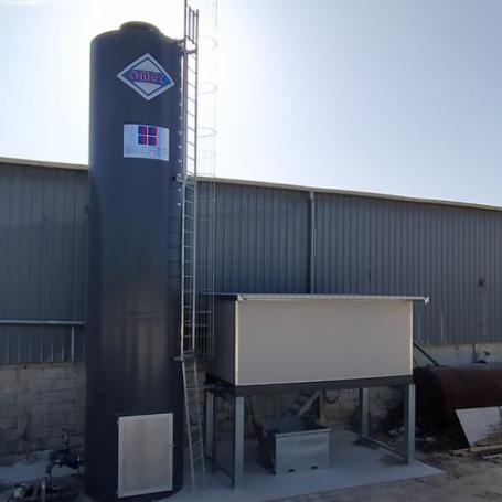 Station de décantion