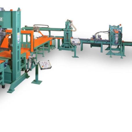 Ligne de clivage automatique pour pavés éclatés granit - cliveuse steinex