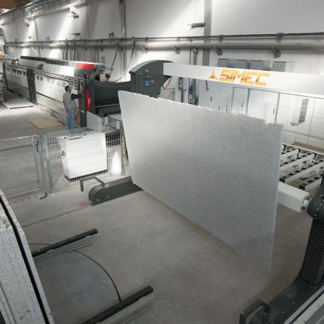 Robot de chargement de tranches simec rapid