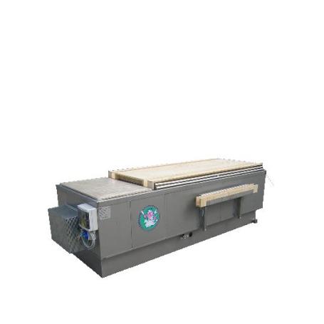 Table aspirante dépoussierage marbrerie pierre granit marbre