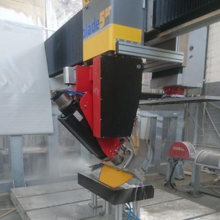 Centre d'usinage 5 axes pour la marbrerie - blade 5 ar omag