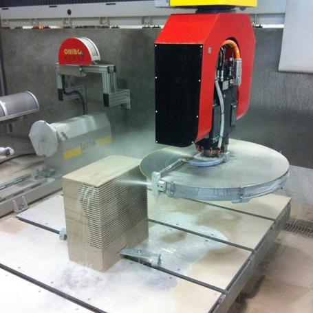 Usinage disque au centre d'usinage 5 axes cn blade - omag