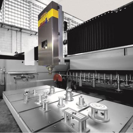 Centre d'usinage 4 axes pour la marbrerie - mill 4x omag