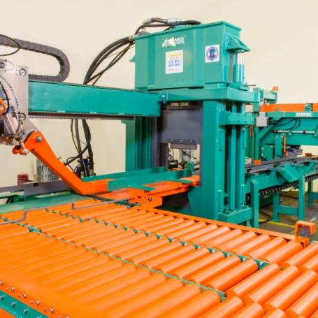 Ligne de clivage automatique pour pavés éclatés granit - cliveuse steinex