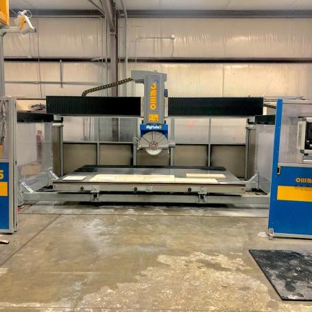 Débiteuse numérique de marbrerie : relevé photographique des tranche pour l'optimisation du sciage - omag digitale 5