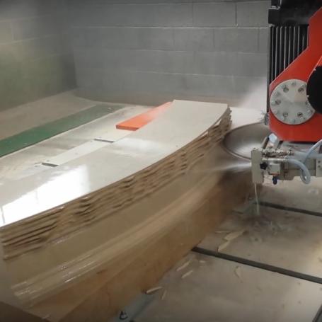 Centre d'usinage 5 axes ébauche de pierre au disque - blade omag Centre d'usinage 5 axes ébauche de pierre au disque - blade omag