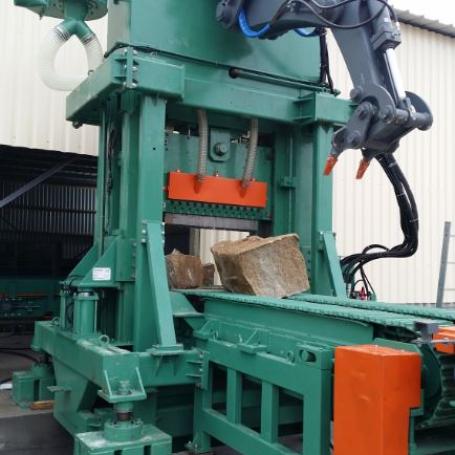 Cliveuse hydraulique steinex - trancheuse primaire pour blocs de pierre et de granit