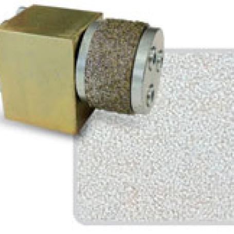 Bouchardes de sablage électrodéposé pierre et marbre