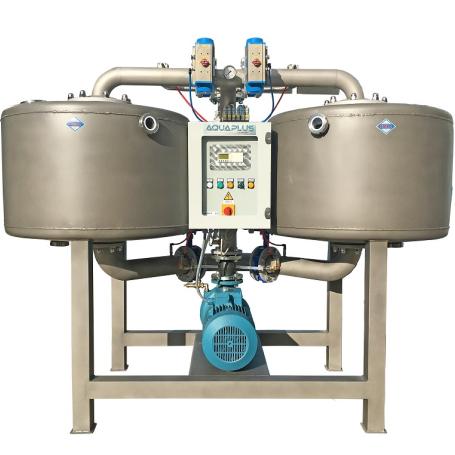 Filtre autonettoyant à flux bidirectionnel 1500 lt/mn pour le traitement des boues colloïdales