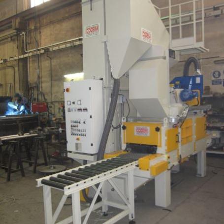 Grenailleuse cogeim à passage continu pour pierres et béton