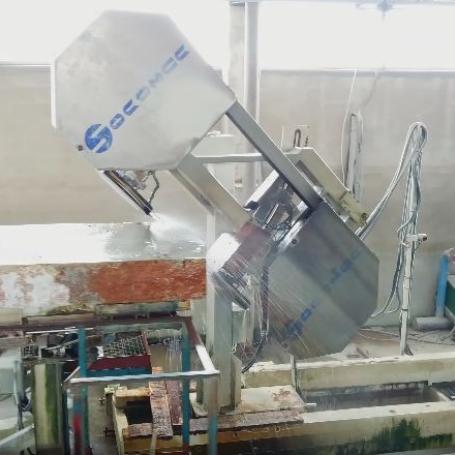 Profileuse à fil diamanté pour bordures courbes - machine à fil numérique