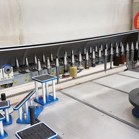 Magasin outils centre d'usinage de mabrerie omag