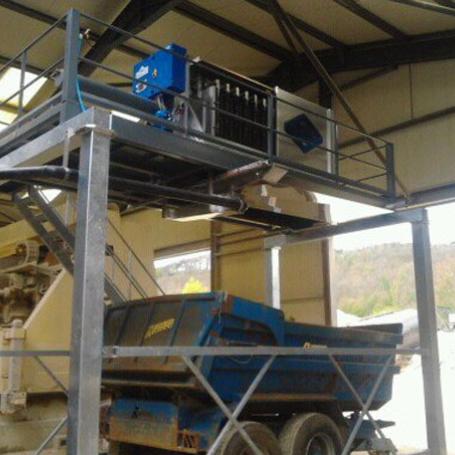 Deshydratation et compactage des boues par filtre-presse - pierre, marbre, granit, céramique